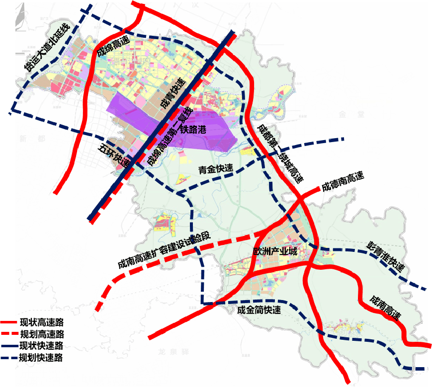 青白江区域公路建设蓝图全新揭晓