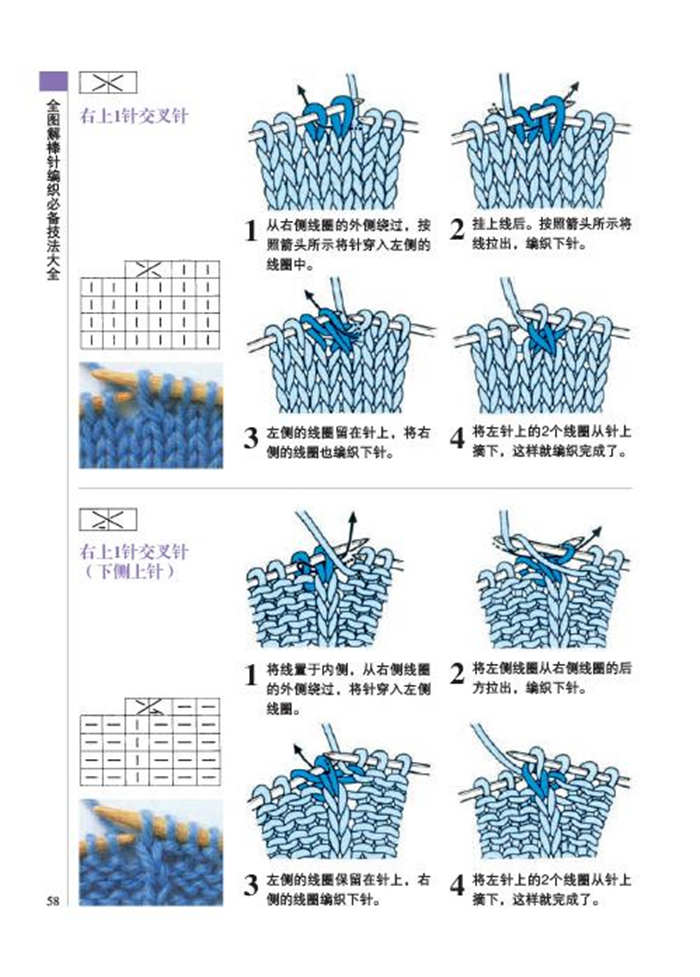 全新棒针编织花样宝典：精美图解大集合